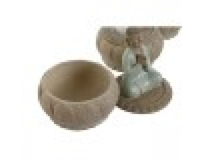 Декоративна фигурка Home ESPRIT Бял Зелен цвят тюркоаз Ориенталски 11 x 11 x 15 cm (3 броя)