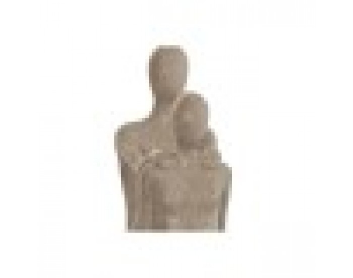 Декоративна фигурка Home ESPRIT Бежов Yoga 20 x 10 x 50 cm