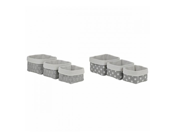 Игра на Кошници DKD Home Decor 23 x 23 x 16 cm (2 броя)