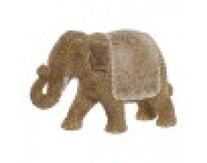 Декоративна фигурка Home ESPRIT Естествен Слон 32 x 12 x 21 cm