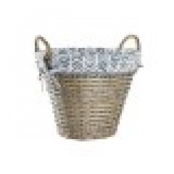 Кошница DKD Home Decor полиестер плетена ракита (44 x 44 x 42 cm) - Сувенири, Подаръци, Свещи