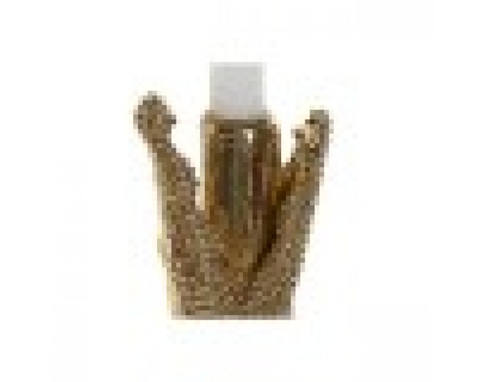 Декоративна фигурка Home ESPRIT Златен Крокодил 26,5 x 18 x 23,5 cm