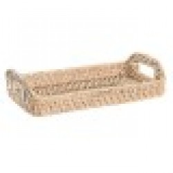 Тава DKD Home Decor Естествен (35 x 19 x 8 cm) - Декорации