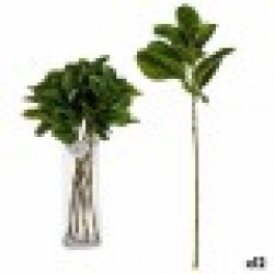 Клон Листи 80 cm Зелен Пластмаса (12 броя) - Сувенири, Подаръци, Свещи
