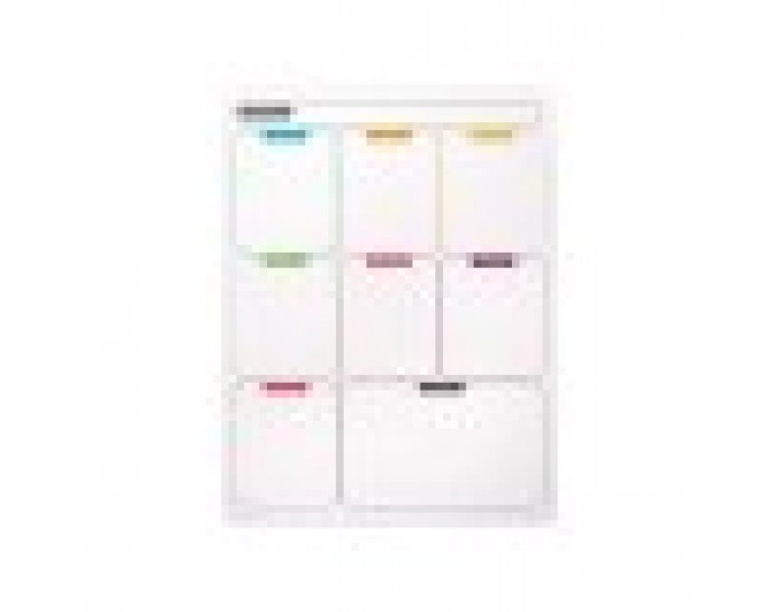 Магнити Pincello 424 Бял 33,5 x 48 x 0,5 cm Xладилник A3 (12 броя)