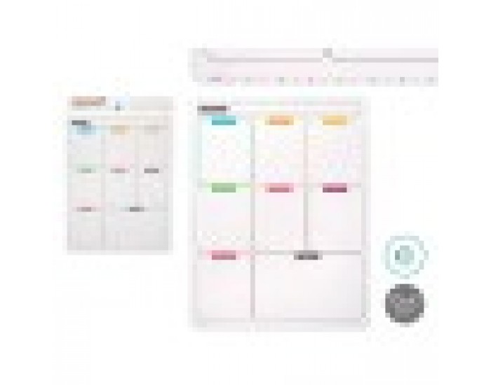 Магнити Pincello 424 Бял 33,5 x 48 x 0,5 cm Xладилник A3 (12 броя)