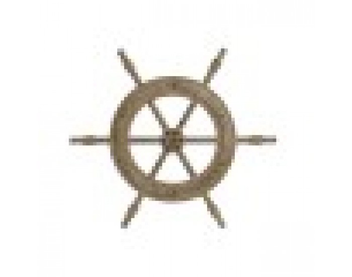 Декорация за стена Home ESPRIT Естествен Шлем Завършек със състаряващо покритие 75 x 4 x 66 cm