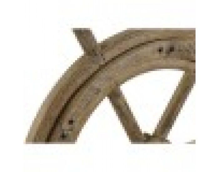 Декорация за стена Home ESPRIT Естествен Шлем Завършек със състаряващо покритие 75 x 4 x 66 cm