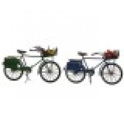 Декоративна фигурка Home ESPRIT Зелен Морско син Vintage 30 x 9 x 17 cm (2 броя) - Сувенири, Подаръци, Свещи