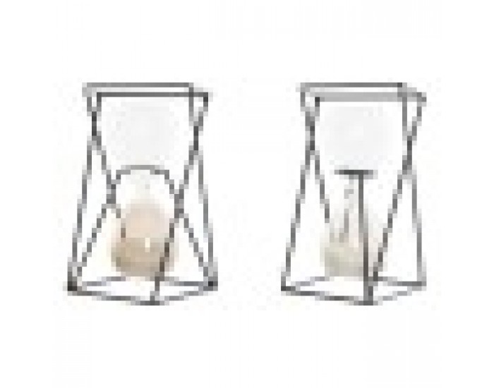 Пясъчен часовник DKD Home Decor Черен Кристал Метал (14 x 14 x 19 cm) (2 броя) Пясъчен часовник DKD Home Decor Черен Кристал Метал (14 x 14 x 19 cm) (2 броя)