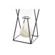 Пясъчен часовник DKD Home Decor Черен Кристал Метал (14 x 14 x 19 cm) (2 броя) Пясъчен часовник DKD Home Decor Черен Кристал Метал (14 x 14 x 19 cm) (2 броя)