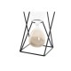Пясъчен часовник DKD Home Decor Черен Кристал Метал (14 x 14 x 19 cm) (2 броя) Пясъчен часовник DKD Home Decor Черен Кристал Метал (14 x 14 x 19 cm) (2 броя)
