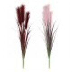 Корсажи DKD Home Decor Бургундия Розов PVC (2 pcs) (12 x 12 x 106 cm) - Сувенири, Подаръци, Свещи