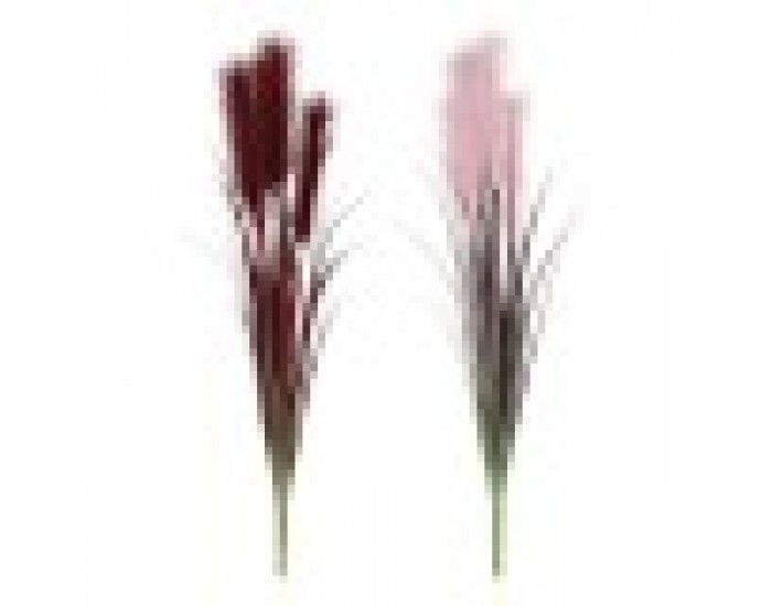 Корсажи DKD Home Decor Бургундия Розов PVC (2 pcs) (12 x 12 x 106 cm)