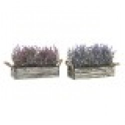 Декоративно Растение DKD Home Decor Дървен Люляк Фуксия PE (30 x 12 x 21 cm) (2 броя) - Сувенири, Подаръци, Свещи