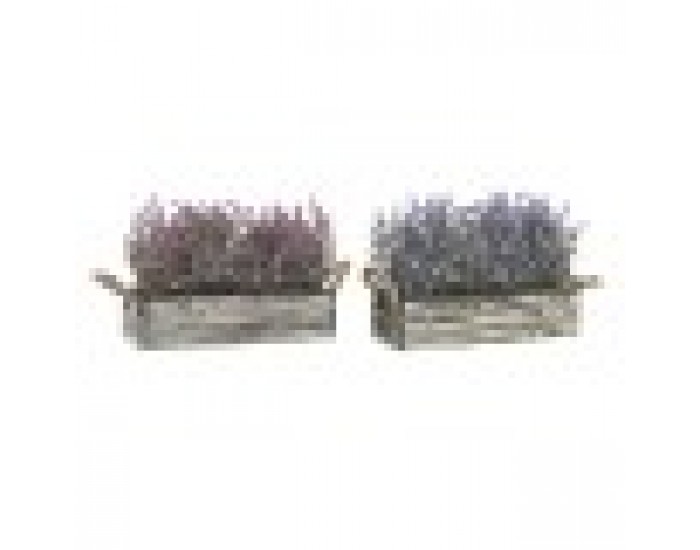 Декоративно Растение DKD Home Decor Дървен Люляк Фуксия PE (30 x 12 x 21 cm) (2 броя)