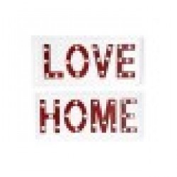Декорация за стена DKD Home Decor Бял Червен Град 48 x 4 x 22 cm (2 броя) Декорация за стена DKD Home Decor Бял Червен Град 48 x 4 x 22 cm (2 броя) - Сувенири, Подаръци, Свещи