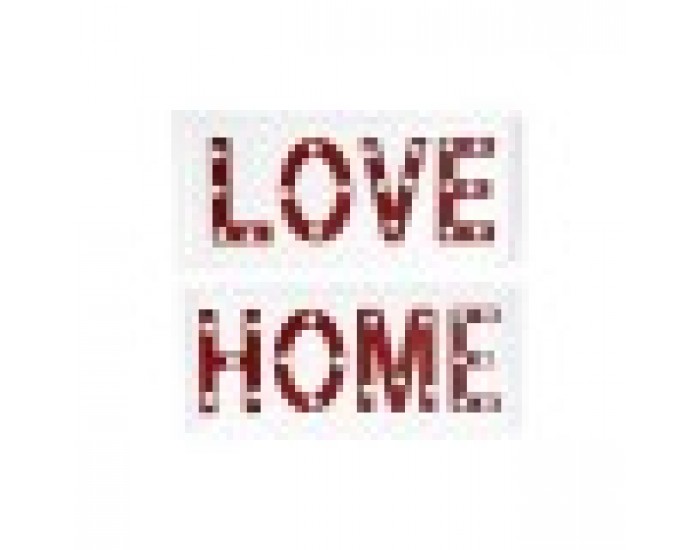 Декорация за стена DKD Home Decor Бял Червен Град 48 x 4 x 22 cm (2 броя) Декорация за стена DKD Home Decor Бял Червен Град 48 x 4 x 22 cm (2 броя)