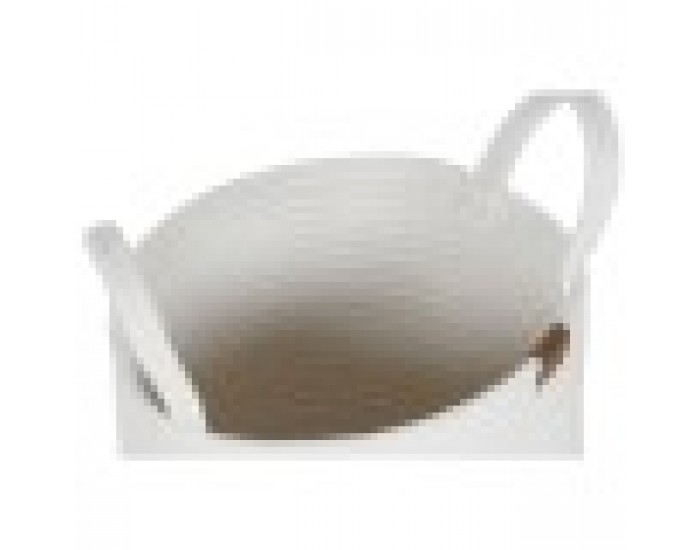 Игра на Кошници Home ESPRIT Бял Модерен 30 x 30 x 28 cm (3 Части)