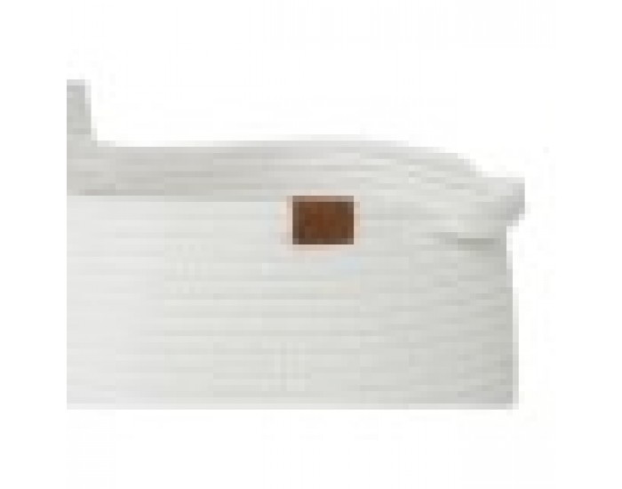 Игра на Кошници Home ESPRIT Бял Модерен 34 x 34 x 34 cm (3 Части)