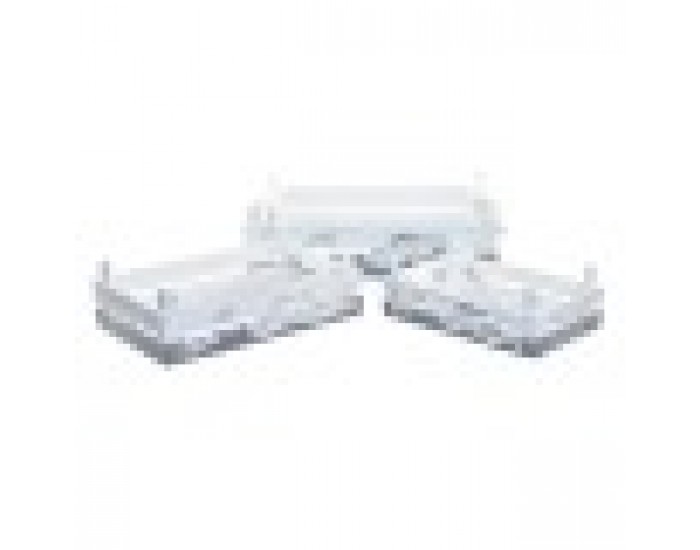 Комплект Декоративни Кутии DKD Home Decor Дървен Спирали Средиземноморско (42 x 29 x 12 cm)