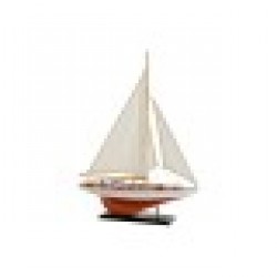 Barco DKD Home Decor 42 x 9 x 60 cm Кафяв Оранжев Средиземноморско - Сувенири, Подаръци, Свещи
