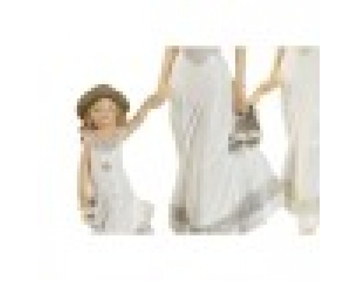 Декоративна фигурка Home ESPRIT Бял Бежов 14,5 x 8 x 24,5 cm (2 броя)