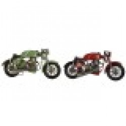 Декоративна фигурка Home ESPRIT Червен Зелен Vintage 32 x 11 x 15 cm (2 броя) - Сувенири, Подаръци, Свещи