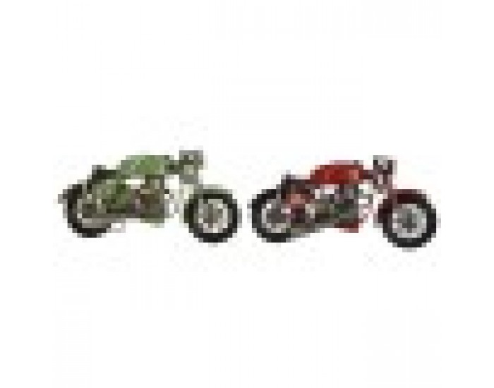 Декоративна фигурка Home ESPRIT Червен Зелен Vintage 32 x 11 x 15 cm (2 броя)