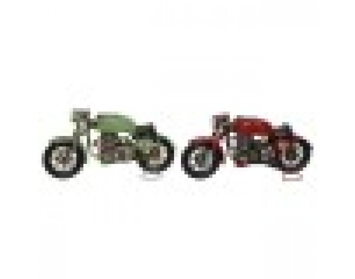 Декоративна фигурка Home ESPRIT Червен Зелен Vintage 32 x 11 x 15 cm (2 броя)