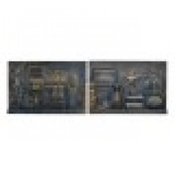 Декорация за стена DKD Home Decor Традиционен (2 pcs) Декорация за стена DKD Home Decor Традиционен (2 pcs) - Сувенири, Подаръци, Свещи