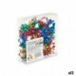 Примка Блясък Многоцветен PVC 4 cm (12 броя) - Сувенири, Подаръци, Свещи