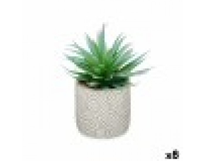 Декоративно Растение Сочен Дървен Пластмаса 17 x 21 x 17 cm (8 броя)