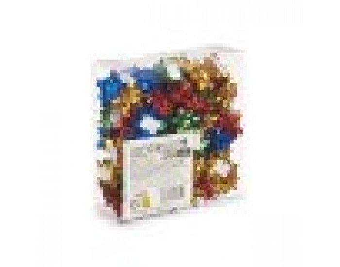 Примка матов 4 cm Многоцветен PVC (12 броя)