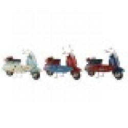 Декоративна фигурка Home ESPRIT Мото 26,5 x 11 x 17 cm (3 броя) - Сувенири, Подаръци, Свещи