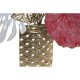 Декорация за стена DKD Home Decor Метал Lilled (66 x 13 x 74 cm)