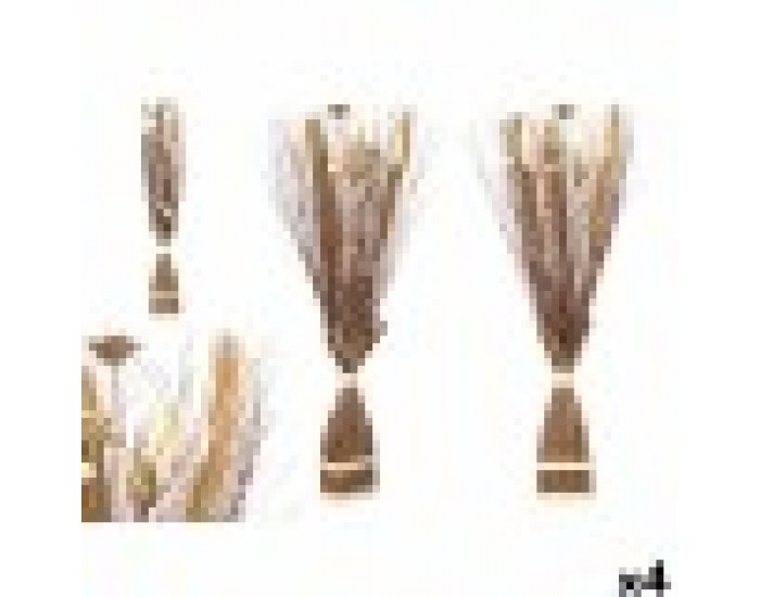 Декоративно Цвете GiftDecor DD115006 Кафяв 14 x 100 x 10 cm 8 x 100 x 18 cm (4 броя)