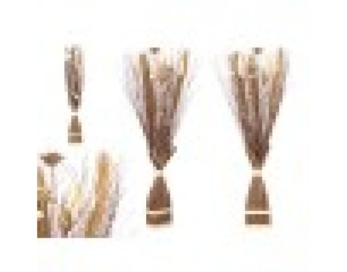 Декоративно Цвете GiftDecor DD115006 Кафяв 14 x 100 x 10 cm 8 x 100 x 18 cm (4 броя)