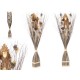 Декоративно Цвете GiftDecor DD115024 Сив 14 x 100 x 10 cm 8 x 100 x 18 cm (4 броя)