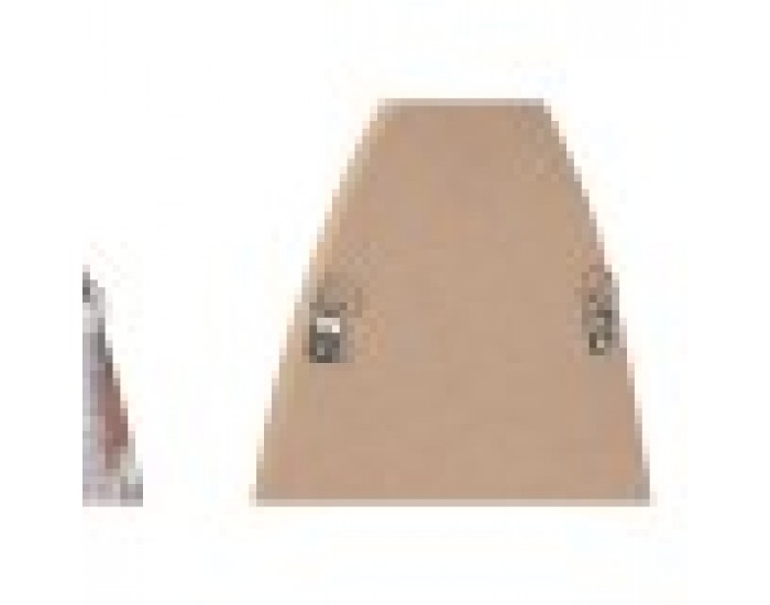 Декорация за стена DKD Home Decor Завършек със състаряващо покритие Многоцветен Дървен MDF (30 x 3 x 120 cm) (35 x 3 x 120 cm) (