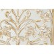 Декорация за стена DKD Home Decor Огледало Бял Дървен MDF (45 x 2 x 89 cm)