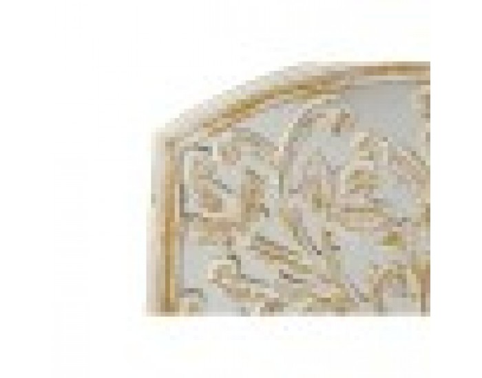 Декорация за стена DKD Home Decor Огледало Бял Дървен MDF (45 x 2 x 89 cm)