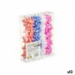 Примка Блясък 6 cm Пай PVC (12 броя) - Сувенири, Подаръци, Свещи