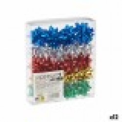 Примка Блясък Многоцветен PVC 5 x 3,5 x 5 cm (12 броя) - Сувенири, Подаръци, Свещи