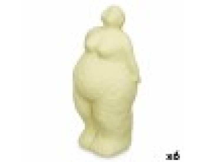 Декоративна фигурка Зелен Dolomite 14 x 34 x 12 cm (6 броя) Дама На крак