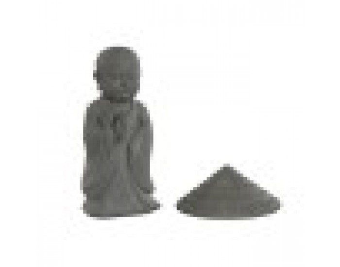 Декоративна фигурка Home ESPRIT Сив Монах Ориенталски 30 x 30 x 51 cm