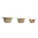 Игра на Кошници DKD Home Decor полиестер Помпони (57 x 45 x 42,5 cm)
