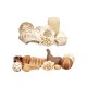 Decorative Potpourri Бял Кафяв 16 x 21 x 7 cm (12 броя) Decorative Potpourri Бял Кафяв 16 x 21 x 7 cm (12 броя)