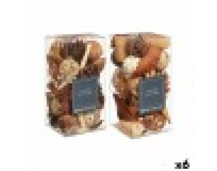 Decorative Potpourri Бял Кафяв Червен 14 x 30,5 x 14 cm (6 броя) Decorative Potpourri Бял Кафяв Червен 14 x 30,5 x 14 cm (6 броя)
