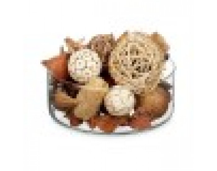 Decorative Potpourri Бял Кафяв Червен 14 x 30,5 x 14 cm (6 броя) Decorative Potpourri Бял Кафяв Червен 14 x 30,5 x 14 cm (6 броя)